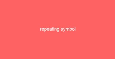 repeating symbol 14